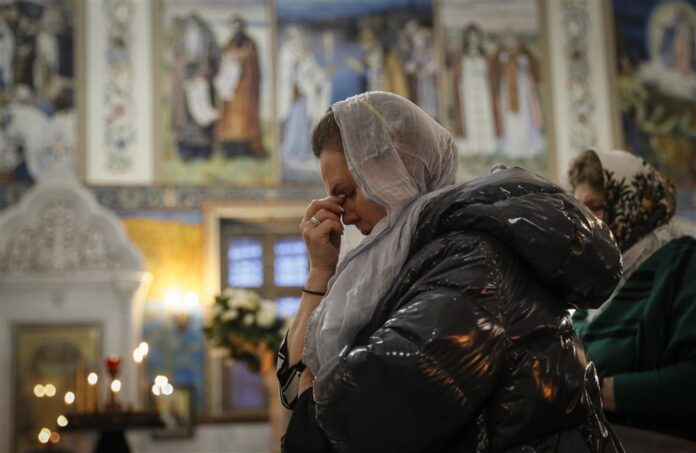 Rusijos Ortodoksų Bažnyčios narės / EPA nuotr.