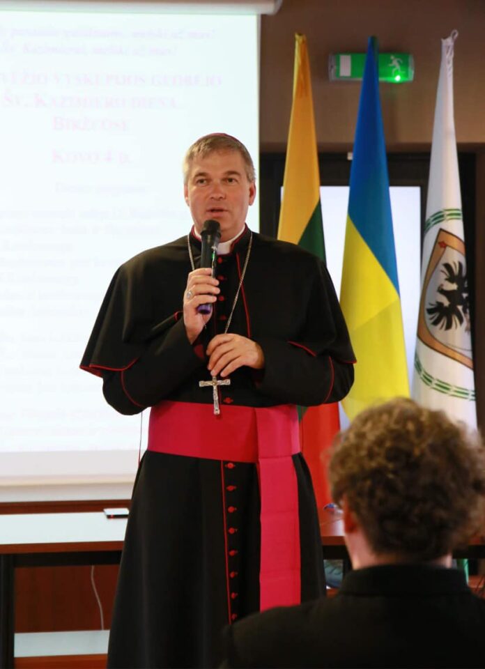 Panevėžio vyskupas Linas Vodopjanovas / Panevėžio vyskupijos nuotr.