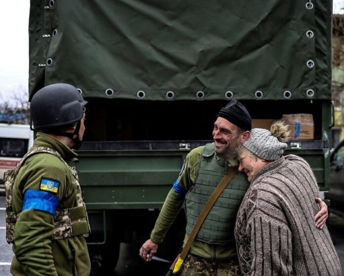 Ukrainos kariai / Soc. tinklų nuotr.
