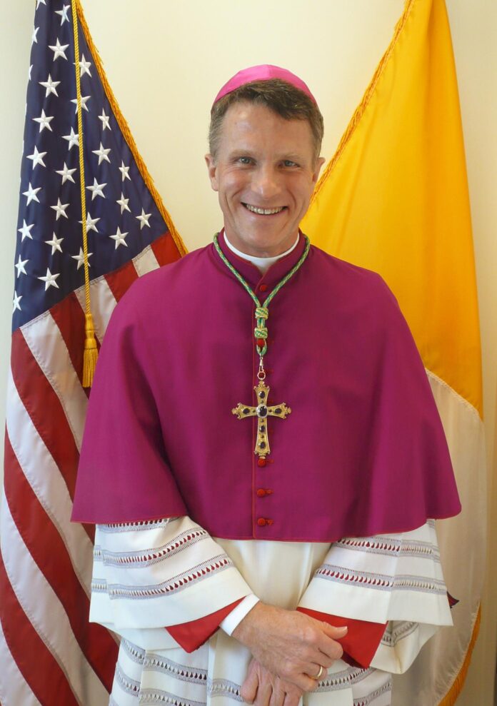 JAV arkivyskupas Timothy Broglio / Soc. tinklų nuotr.