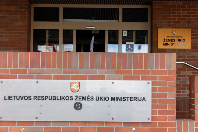 Žemės ūkio ministerija Vilniuje / BNS nuotr.