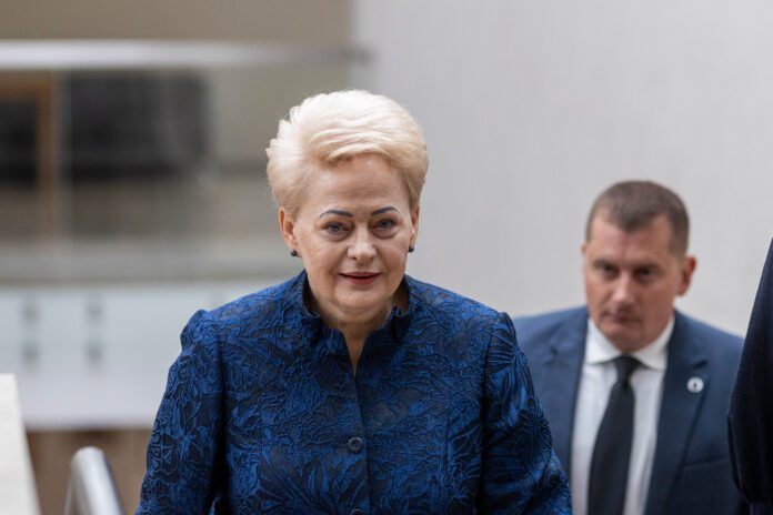 Buvusi Prezidentė Dalia Grybauskaitė / BNS nuotr.
