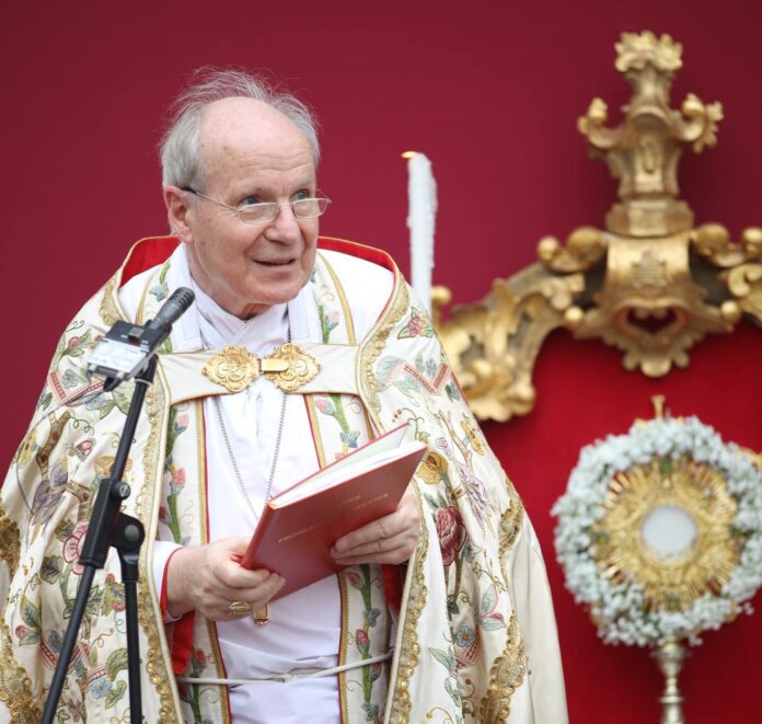 Vienos arkivyskupas kardinolas Christophas Schoenbornas / Soc. tinklų nuotr.