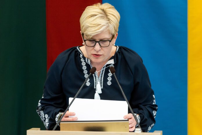 Ministrė pirmininkė Ingrida Šimonytė / BNS nuotr.