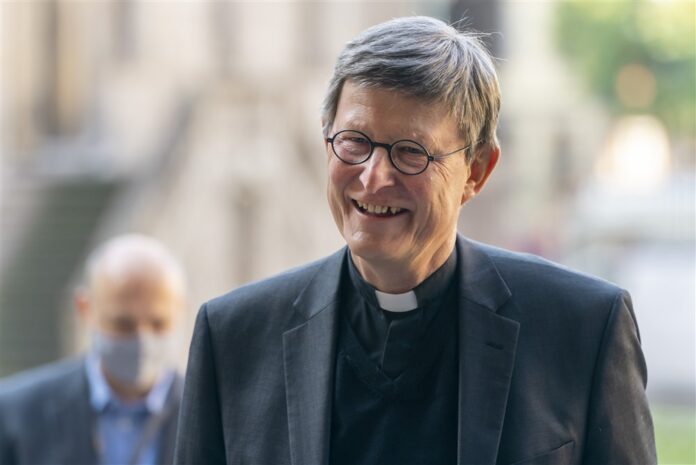 Vokietijos kardinolas, Kelno arkivyskupas Raineris Maria Woelki / EPA nuotr.