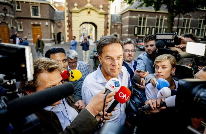 Nyderlandų ministras pirmininkas Markas Rutte / EPA nuotr.