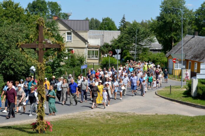 Žemaičių Kalvarijos atlaidai / Monikos Preibybės nuotr,