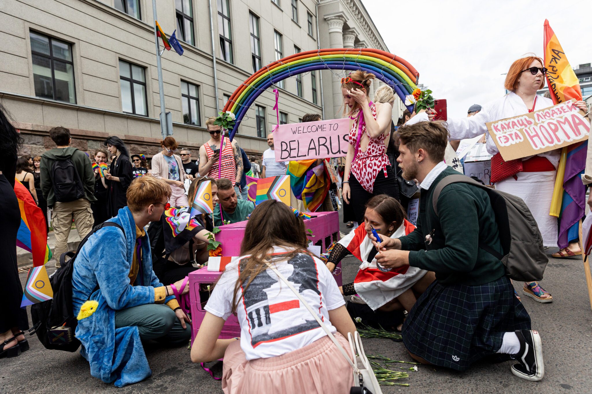 „Vilnius Pride 2023: vis dar einam" dalyviai / BNS nuotr.