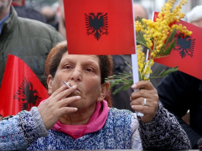 Albanijos vėliava / EPA nuotr.