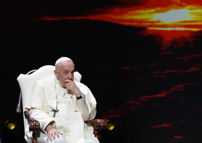 Popiežius Pranciškus Asyžiuje 2022 metų rugsėjį / EPA nuotr.