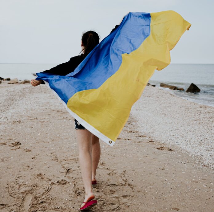 Ukrainos vėliava / Unsplash nuotr.