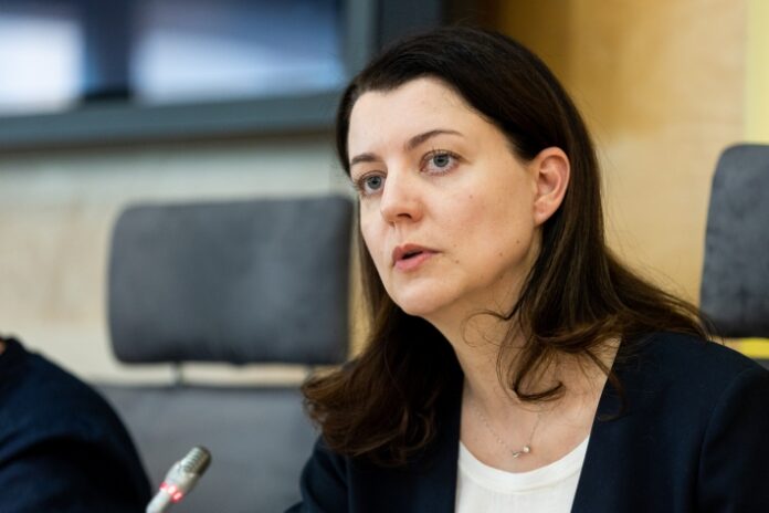 Socialinės apsaugos ir darbo ministrė Monika Navickienė / BNS nuotr.