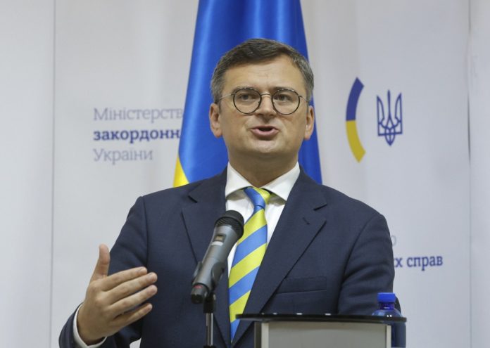Ukrainos užsienio reikalų ministras Dmytro Kuleba