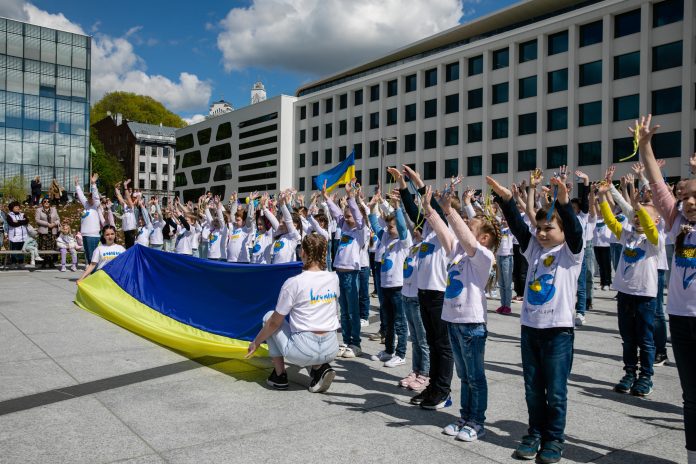 Renginys „Ukraina – Lietuvos širdyje“, skirtas suburti Kaune apsistojusių karo pabėgėlių ukrainiečių bendruomenę