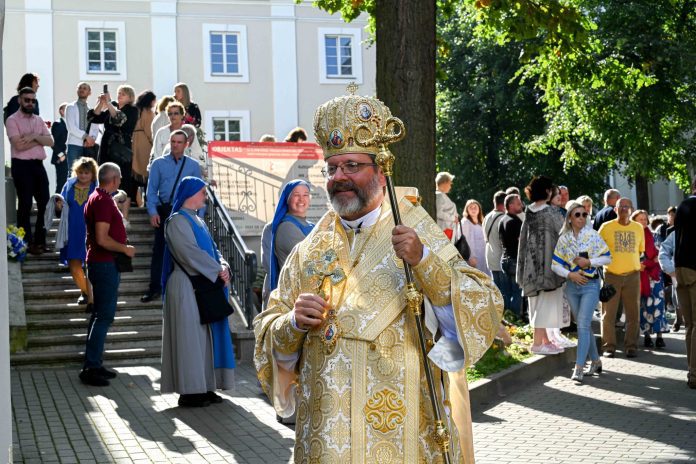 Ukrainos Graikų Katalikų Bažnyčios didysis arkivyskupas Sviatoslavas Ševčiukas