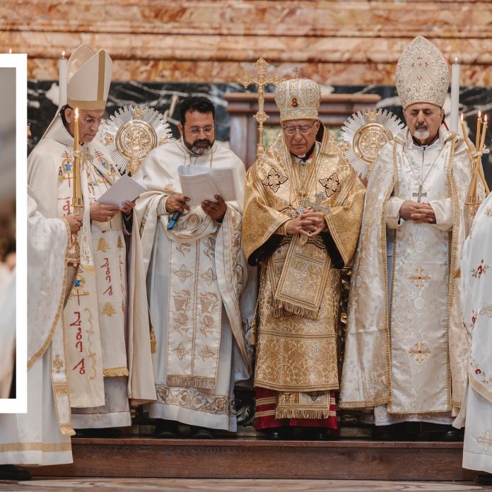 Šv. Petro bazilikoje Vatikane dieviškoji liturgija pagal šv. Jono Auksaburnio apeigas / Vatican Media nuotr.