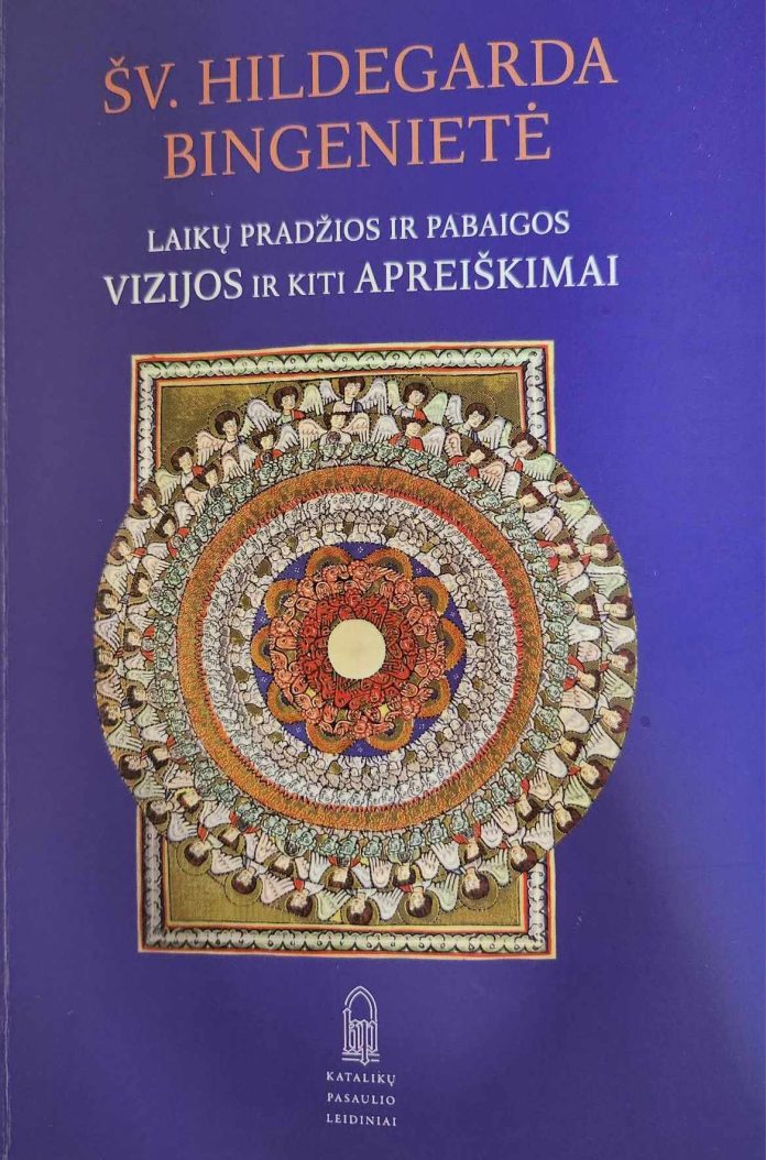 Šv. Hildegardos Bingenietės knygos viršelis / Organizatorių nuotr.