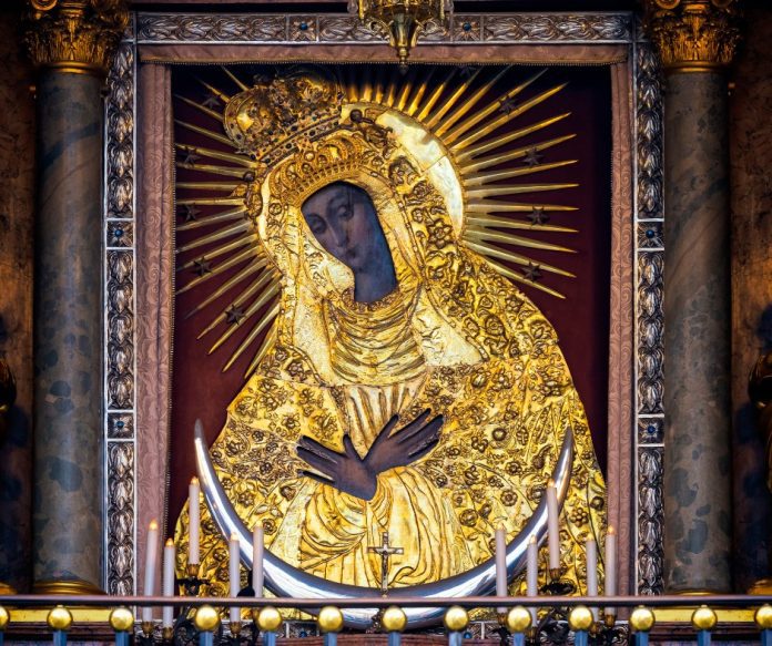 Švč. Mergelės Marijos paveikslas / Vilniaus arkivyskupijos nuotr.
