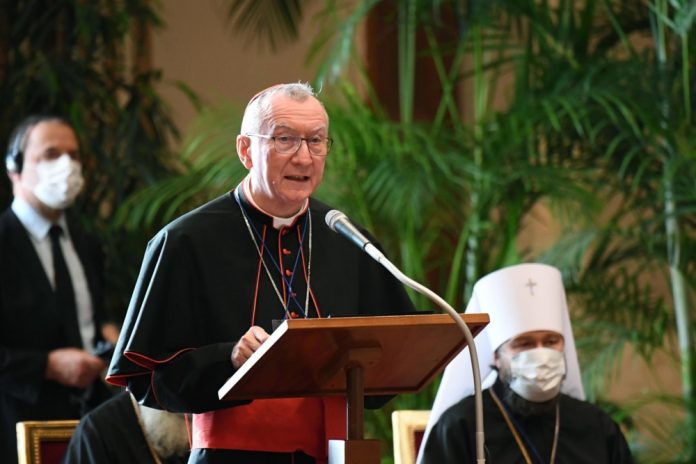 Vatikano Valstybės sekretorius kardinolas Pietro Parolinas / EPA nuotr.