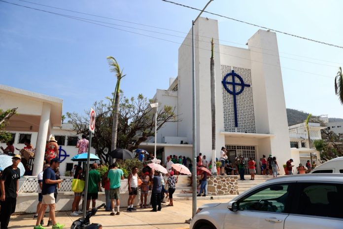 Akapulko bažnyčia Meksikoje / EPA nuotr.