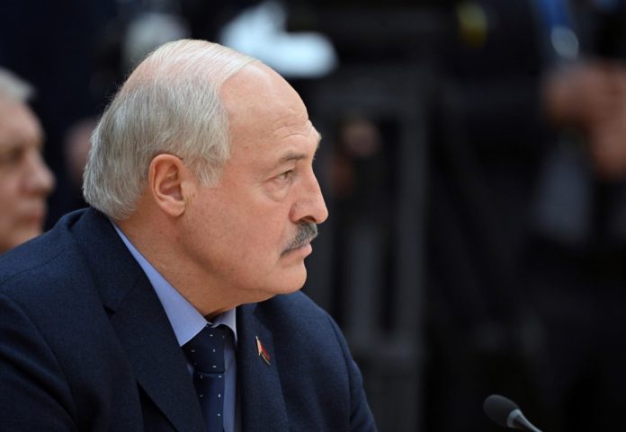 Autoritarinis Baltarusijos prezidentas Aliaksandras Lukašenka / EPA nuotr.