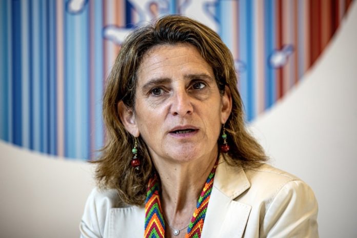 Ispanijos energetikos ministrė Teresa Ribera