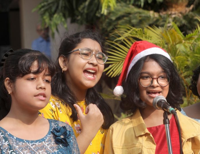 Kalėdinis renginys Kolkatoje, Indijoje / EPA nuotr.