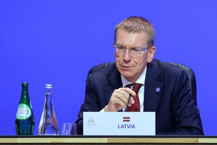 Latvijos prezidentas Edgaras Rinkevičius / EPA nuotr.