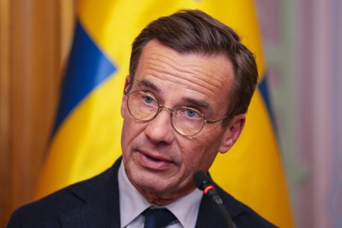 Švedijos ministras pirmininkas Ulfas Kristerssonas / EPA nuotr.