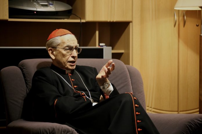 Kardinolas Audrys Juozas Bačkis / Vilniaus kunigų seminarijos nuotr.