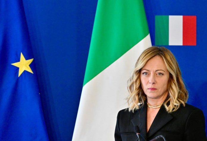 Italijos ministrė pirmininkė Giorgia Meloni