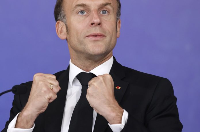 Prancūzijos prezidentas Emmanuelis Macronas / EPA nuotr.