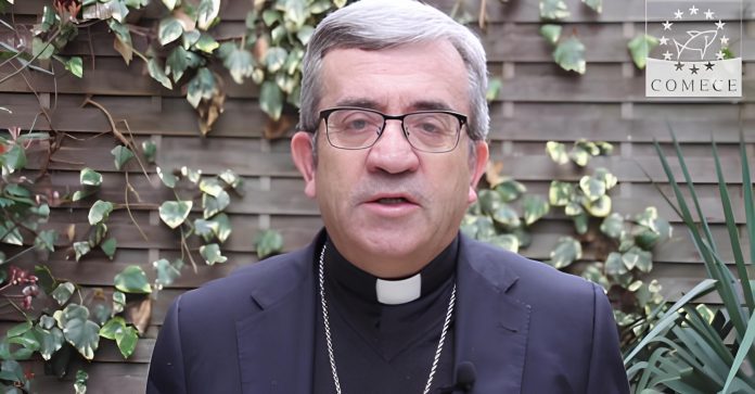 Ispanijos vyskupų konferencijos pirmininkas ir Valjadolido arkivyskupas Luisas Argüello / COMECE nuotr.