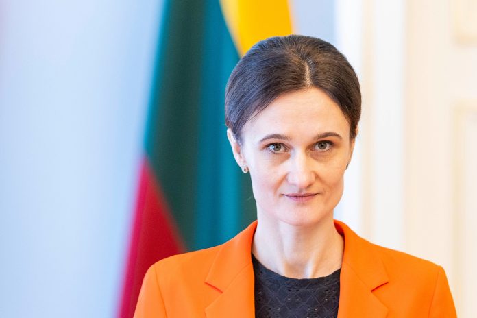 Seimo pirmininkė Viktorija Čmilytė-Nielsen / BNS nuotr.
