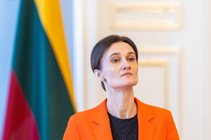 Seimo pirmininkė Viktorija Čmilytė-Nielsen