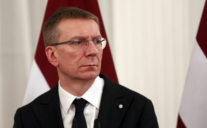 Latvijos prezidentas Edgaras Rinkevičius / EPA nuotr.