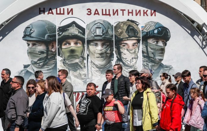Maskvos parodoje eksponuojama Vakarų šalių karinė įranga, kurią Rusija užgrobė Ukrainoje