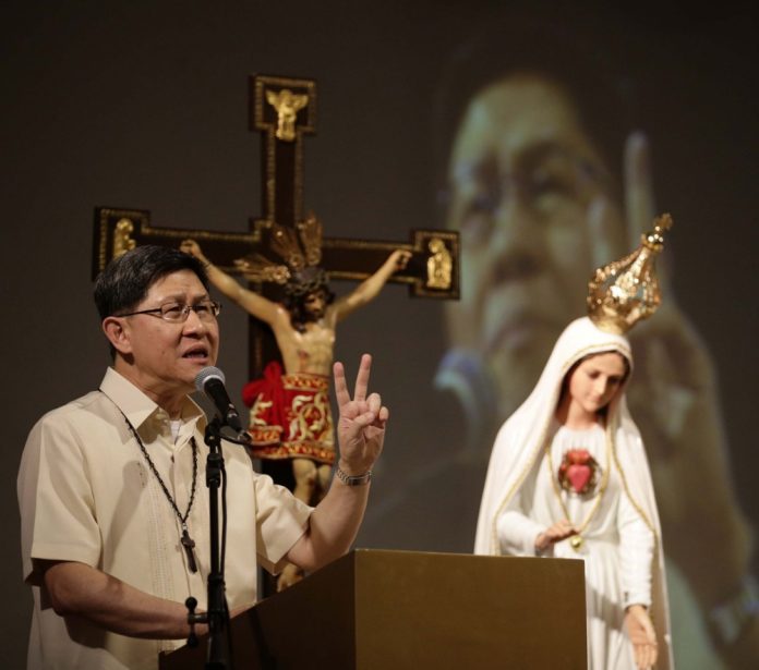 Popiežius Pranciškus paskyrė kardinolą Tagle specialiuoju pasiuntiniu Nacionaliniame eucharistiniame kongrese