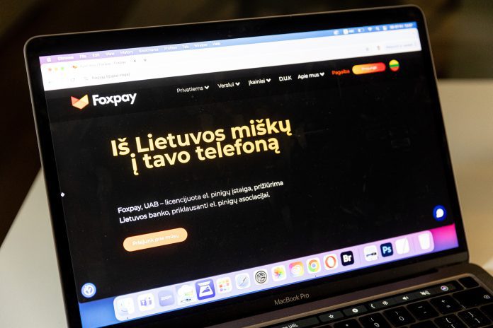 Po skandalo dėl M. Navickienės - „Foxpay“ veiklos apribojimas ir kontrolė