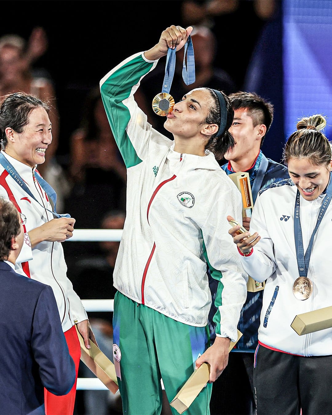 Alžyrietė interlytė Imane Khelif penktadienį iškovojo aukso medalį