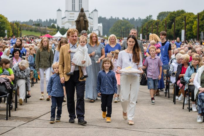 Šeimų ir jaunimo diena, Šiluva, 2024, nuotr. Agnietės Čisler