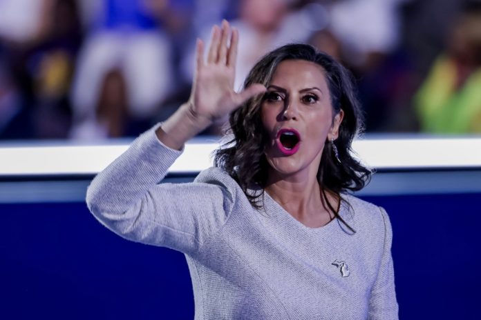 Mičigano gubernatorė Gretchen Whitmer / EPA nuotr.