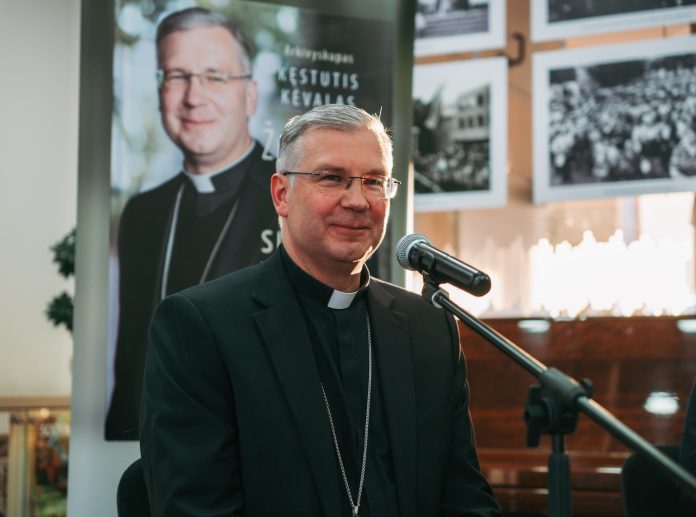 Kauno arkivyskupas Kęstutis Kėvalas / Edvardo Grušo nuotr.