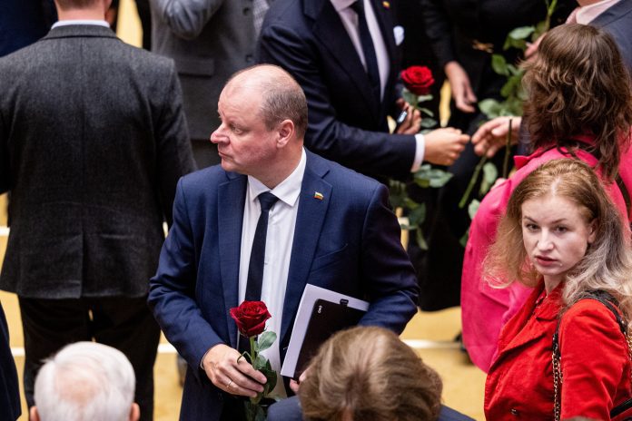 Demokratų sąjungos „Vardan Lietuvos“ lyderis Saulius Skvernelis / BNS nuotr.