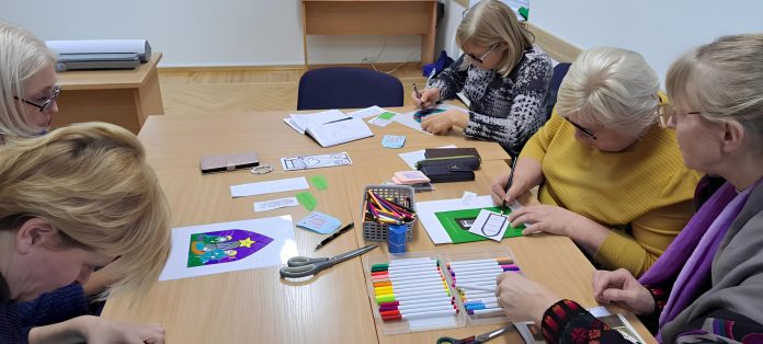 Vilkaviškyje tikybos mokytojai dalinosi advento idėjomis / Vilkaviškio vyskupijos nuotr.