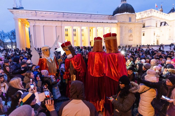 Trijų Karalių eisena džiugins vilniečius