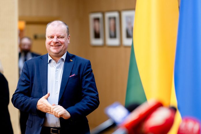 Seimo pirmininkas Saulius Skvernelis mano